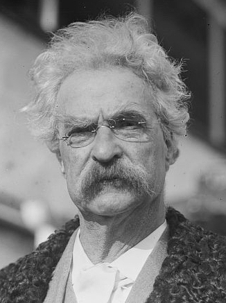 Photograph of Mark Twain