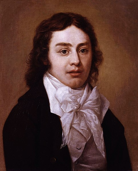 Portrait of Samuel Taylor Coleridge by Peter Vandyke, 1795. National Portrait Gallery, London [PD-1996]. Coleridge knew the meaning of syntax. 